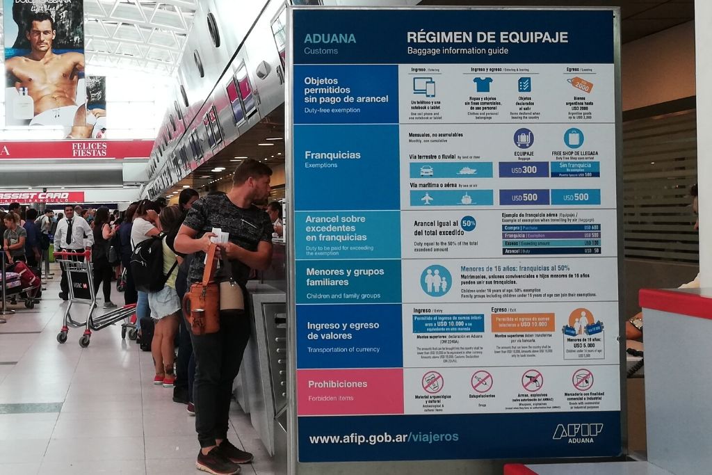 ¿Qué y cuánto se puede traer del exterior? Caminando el