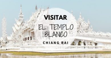 Templo blanco en Chiang RAI