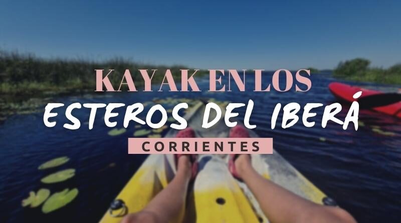Kayak en los Esteros del Iberá